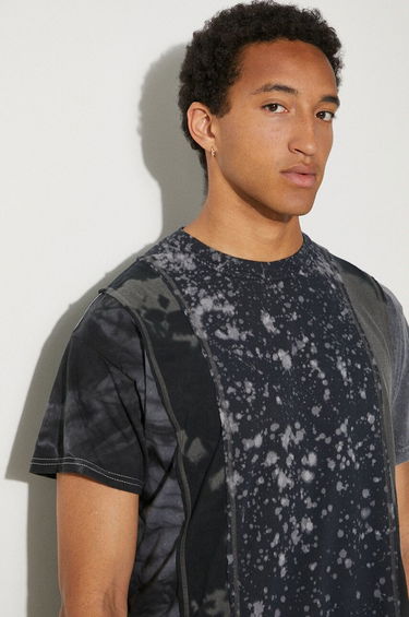 Tričko Needles Needles 5 Cuts Short Sleeve T-Shirt Čierna | OT307, 4
