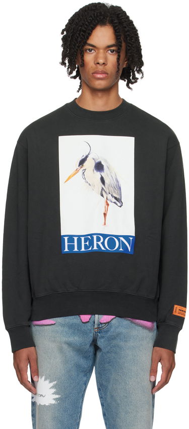 Mikina HERON PRESTON Heron Sweatshirt Šedá | HMBA020F23JER0041046, 0