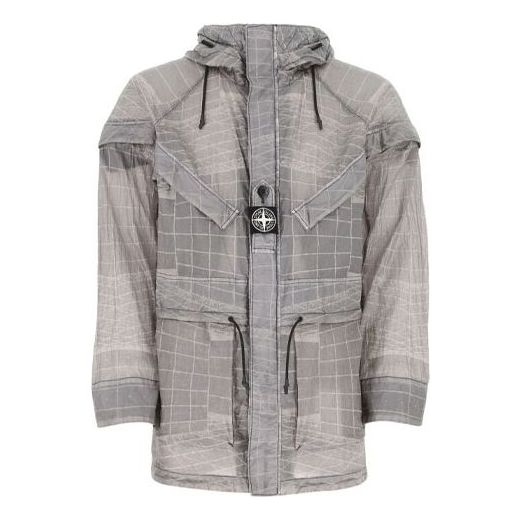 Vetrovka Stone Island Reflective Windbreaker Šedá | 741542999-V0063, 0