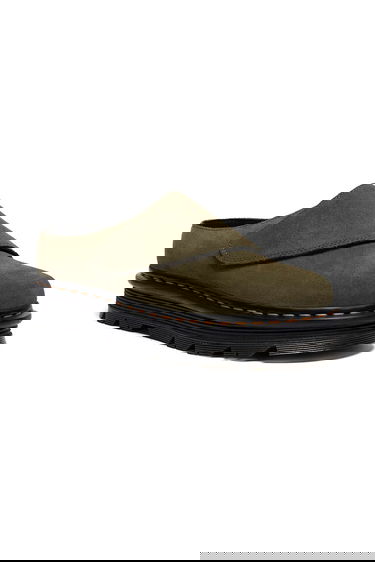 Tenisky a topánky Dr. Martens ZebZag AnyWair Suede Platform Mule Zelené | DM41730300, 5