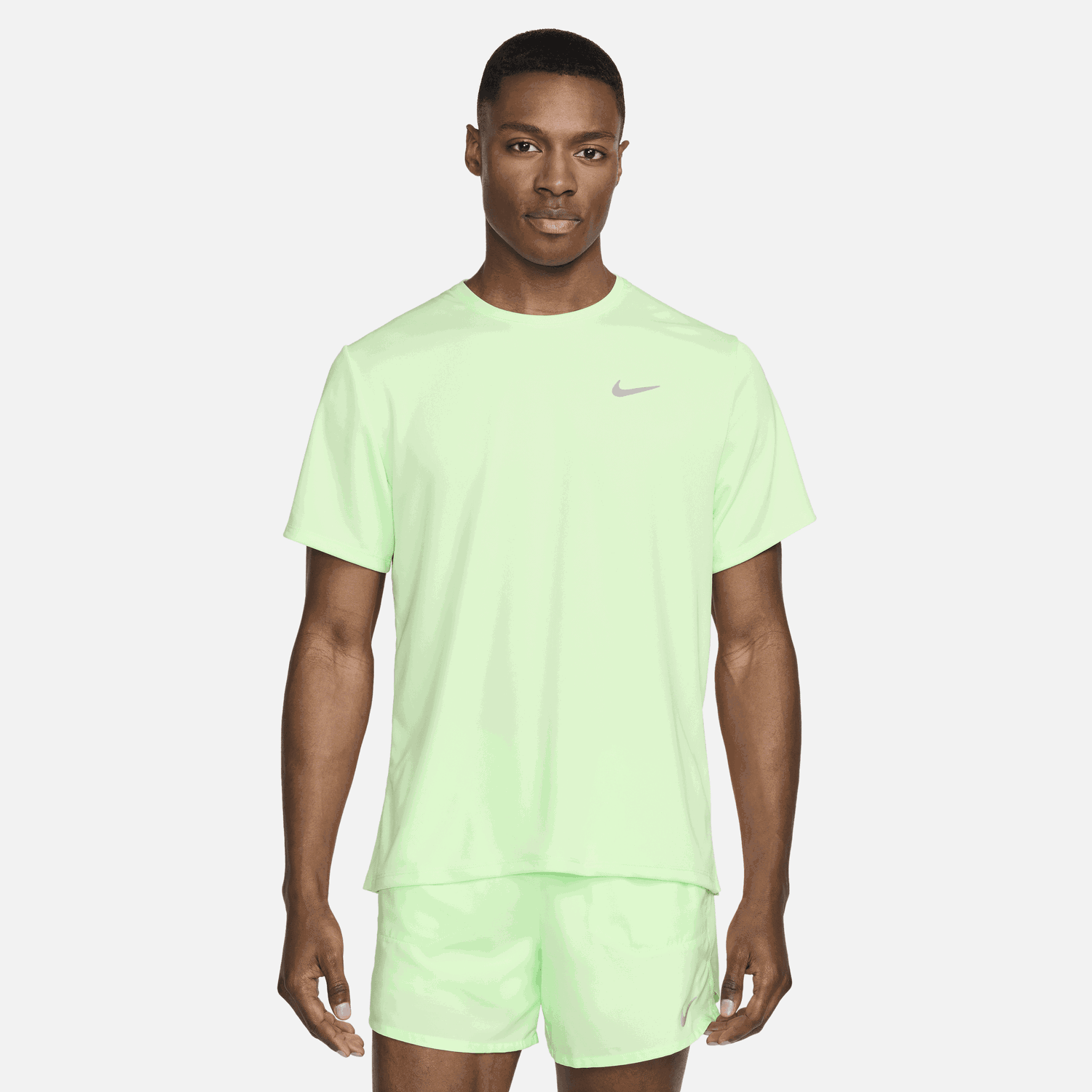 Tričko Nike Miler Dri-FIT UV Zelené | DV9315-376, 1