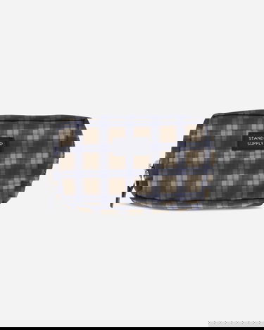 Batohy a tašky WTAPS Standard Supply Plaid Square Pouch Rôznofarebný | 252EG58D-CG03 BEIGE, 3