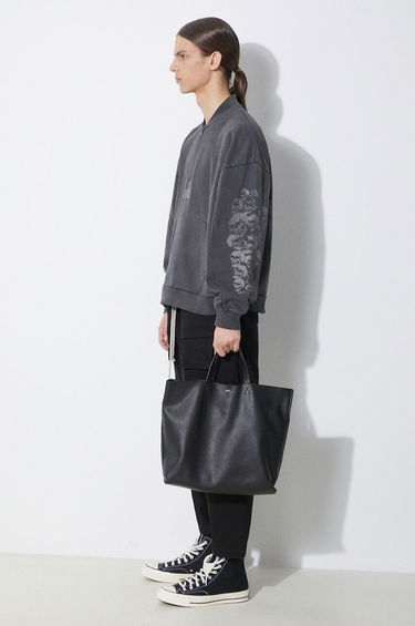 Cargo nohavice Rick Owens Woven Pants Creatch Cargo Cropped Drawstring Trousers Čierna | DU01D1371.CB.09, 1