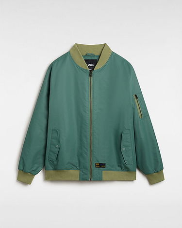 Bomber bunda Vans Copley Bomber Jacket Zelené | VN000HMQ1CI, 0