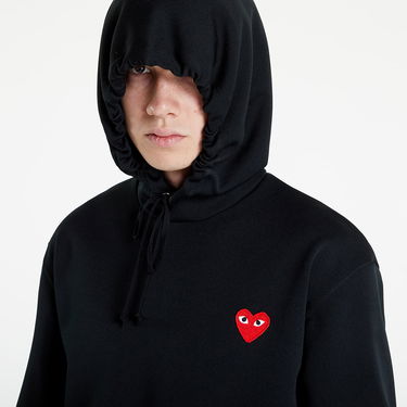 Mikina Comme des Garçons PLAY Hoodie Čierna | AZT174 black, 4