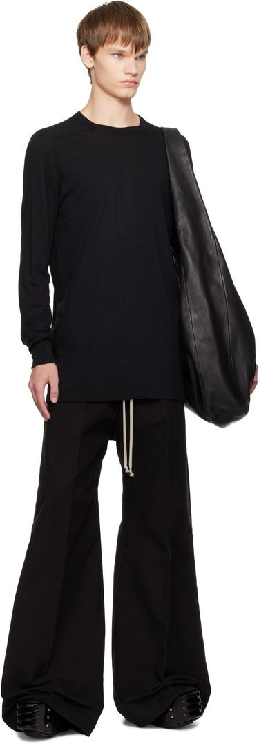 Tričko Rick Owens Rick Owens Concordians Level Long Sleeve T-Shirt Čierna | RU02E1266 JR, 3