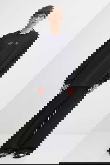 Nohavice Maison Margiela MM6 Maison Margiela x Salomon Waffle-Knit Wide-Leg Trousers Čierna | SH0KA0058.M20139.899, 5