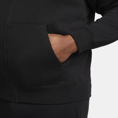 Mikina Nike Club Fleece Full-Zip Čierna | BV2645-010, 1