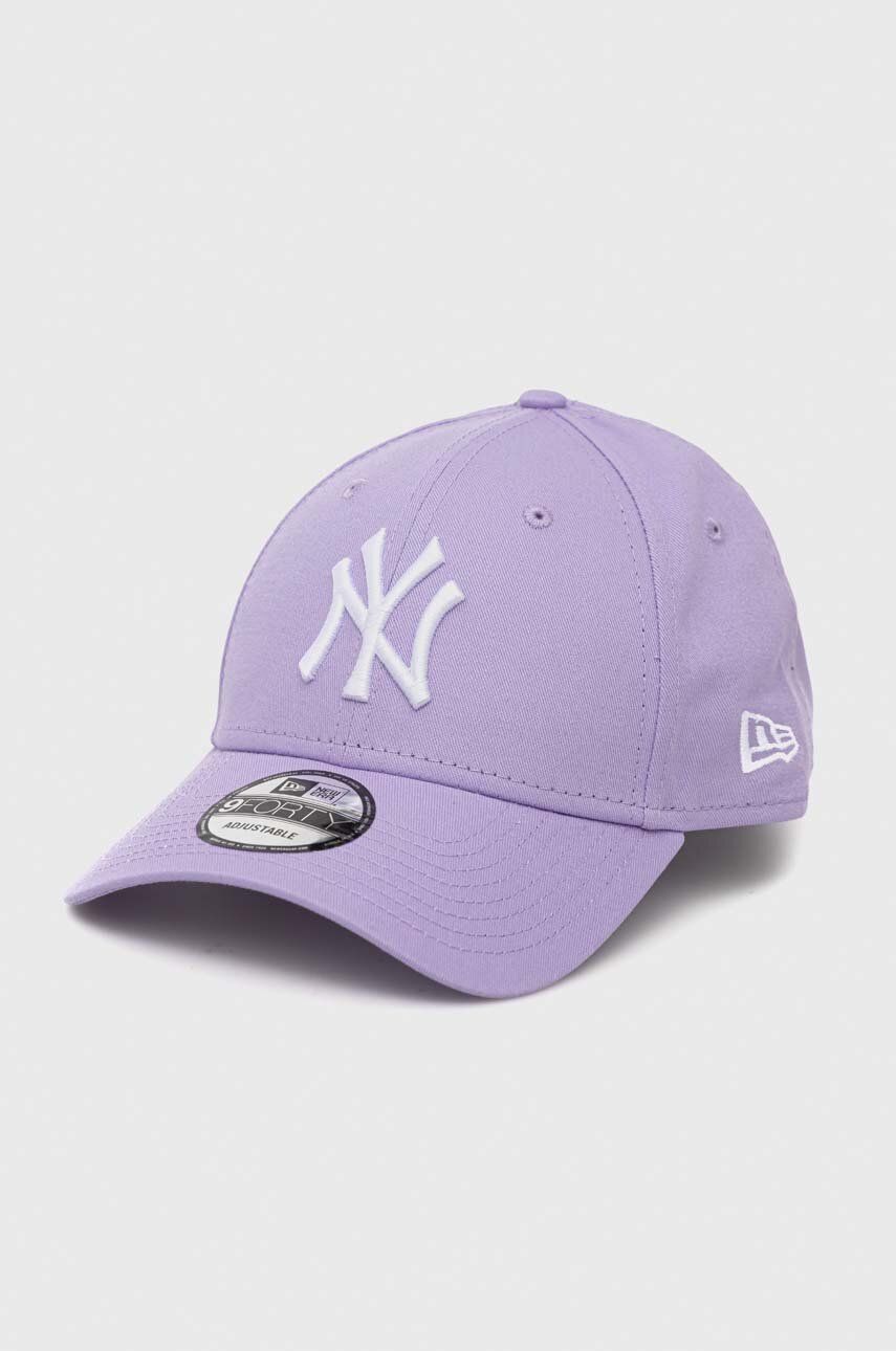 Šiltovka New Era 940 Mlb League Essential 9Forty New York Yankees Cap Fialová | 60298724.DILWHI, 0