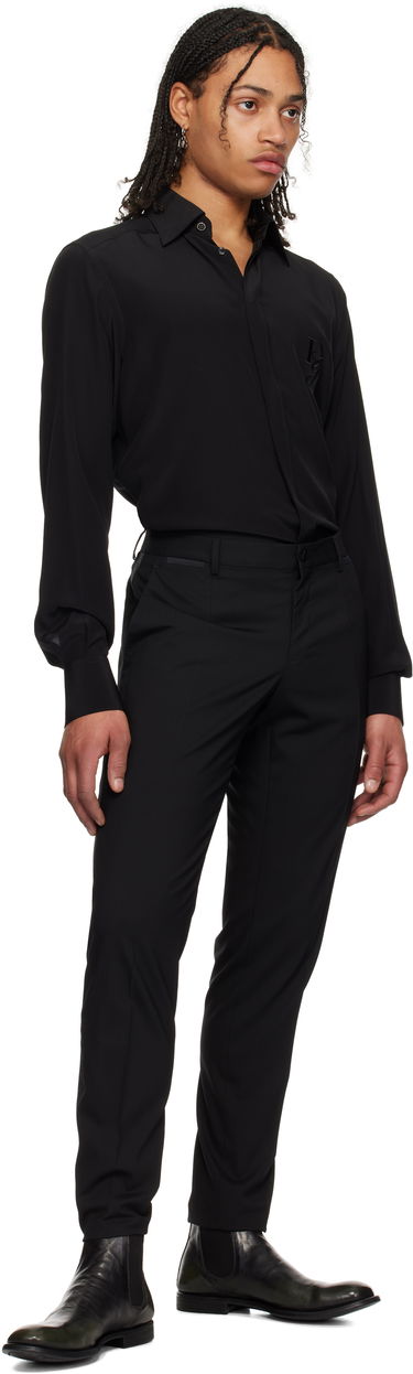 Nohavice Dolce & Gabbana Dolce&Gabbana Continuativo Trousers Čierna | GWZXMTFUBF2, 3