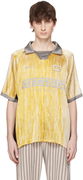 Serapis Drips Silk Football Polo