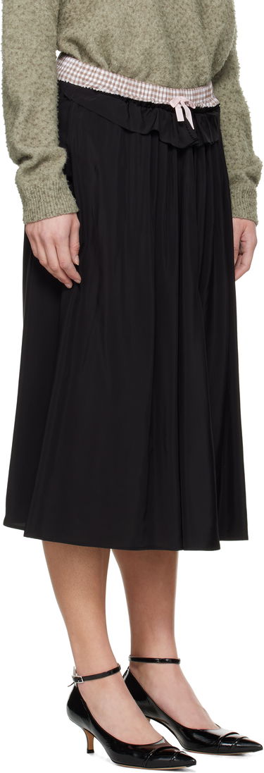 Sukňa Maison Margiela Maison Margiela 'Anonymity Of The Lining' Midi Skirt Čierna | S51ME0034 S76632, 1