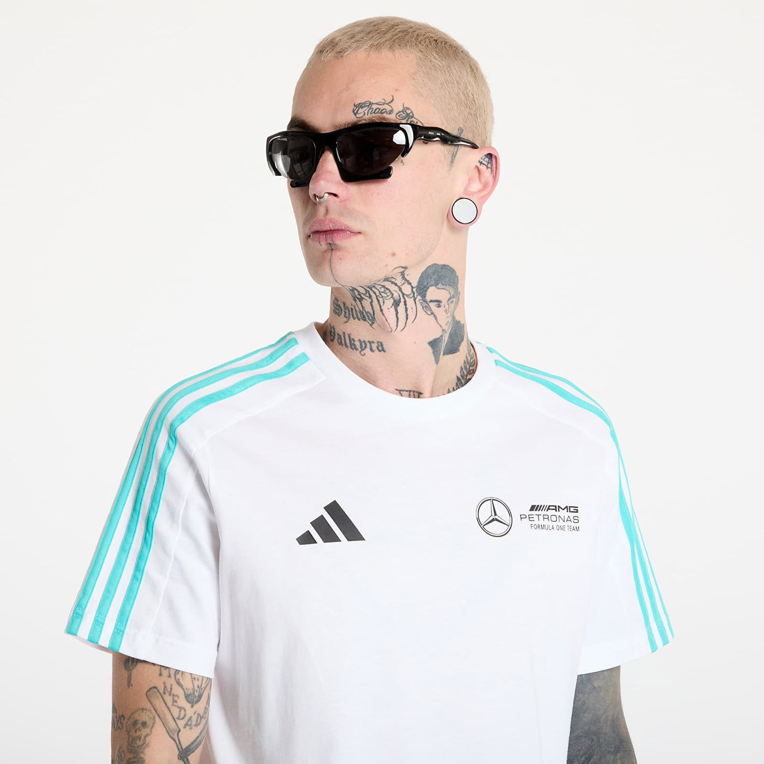 Tričko adidas Performance Mercedes - AMG Petronas Formula One Team DNA T-Shirt Biela | JV5457, 1