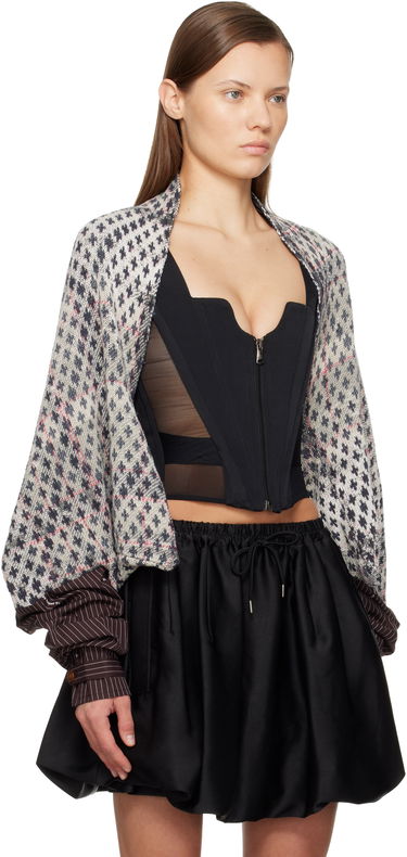 Sveter Vivienne Westwood Vivienne Westwood Distressed Tartan Cardigan Rôznofarebný | 3803005T-Y0044-, 1