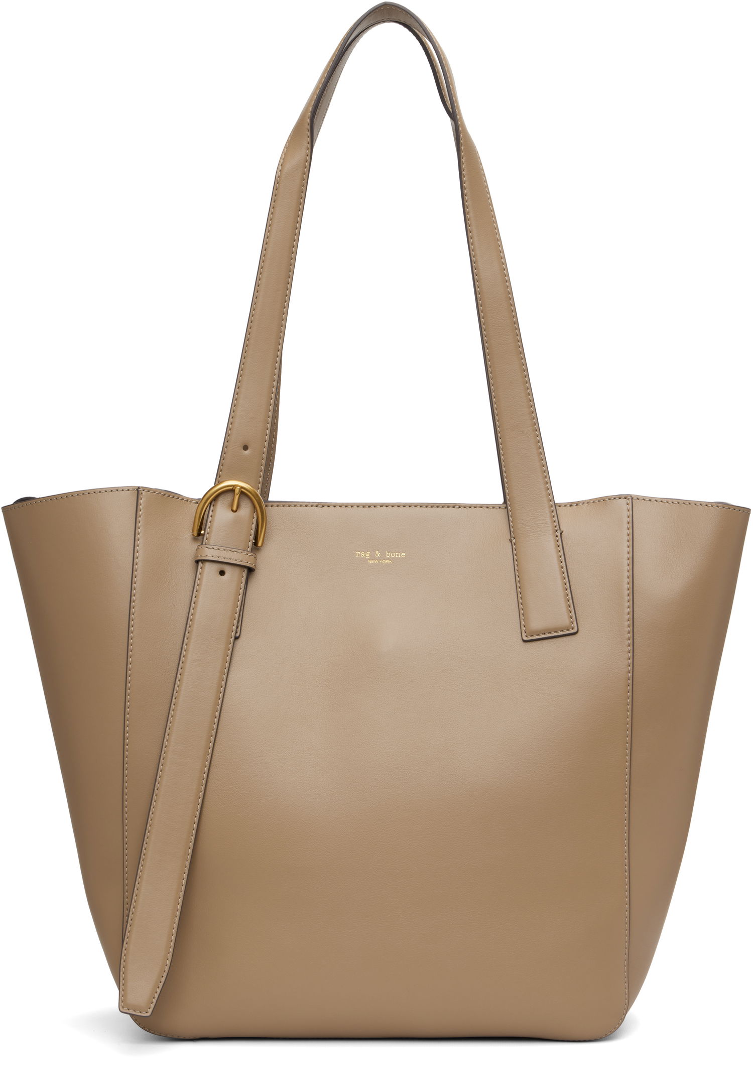 Tote bag rag & bone Rag & Bone Parker Leather Tote Béžová | LE101325, 0
