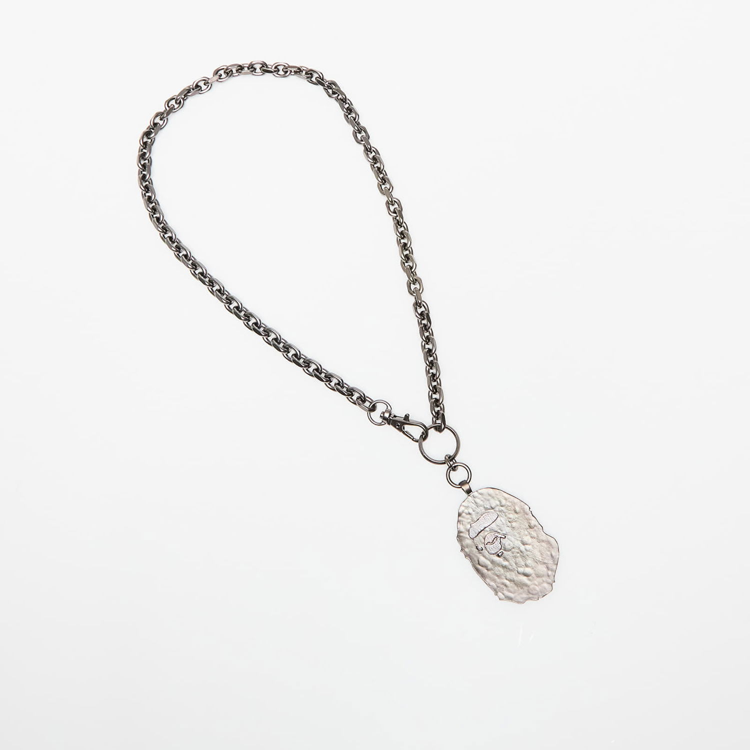 Náhrdelník BAPE Ape Head Chain Necklace Metalická | 001GDK801003M BLK, 0