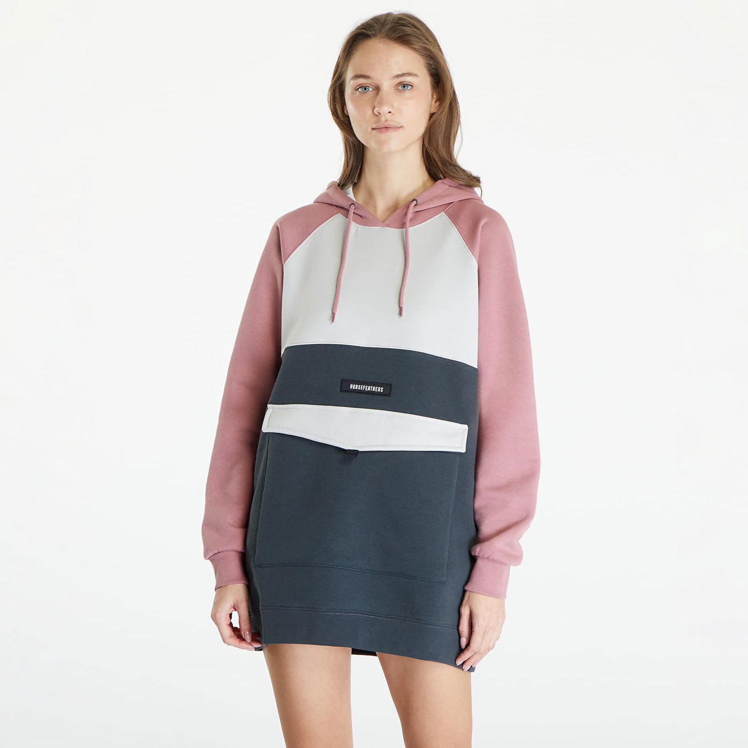 Mikina Horsefeathers Luisa Sweatshirt Ash Rose Rôznofarebný | SW902C, 0