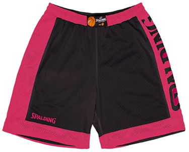 Šortky Spalding Spalding Reversible Shorts Ružová | 40221208-fuchsiablack, 1
