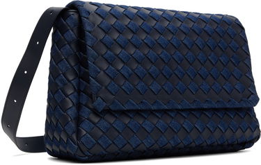 Taška cez rameno Bottega Veneta Bottega Veneta Large Cobble Messenger Bag Modrá | 796811V4IL1, 1