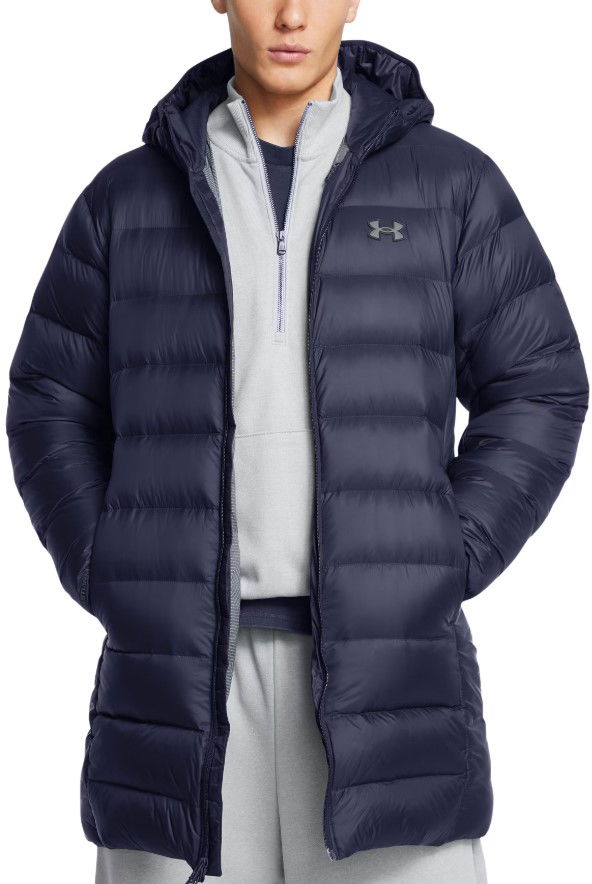 Prešívaná bunda Under Armour Legend Down Parka Hooded Jacket Navy | 1385839-410, 0