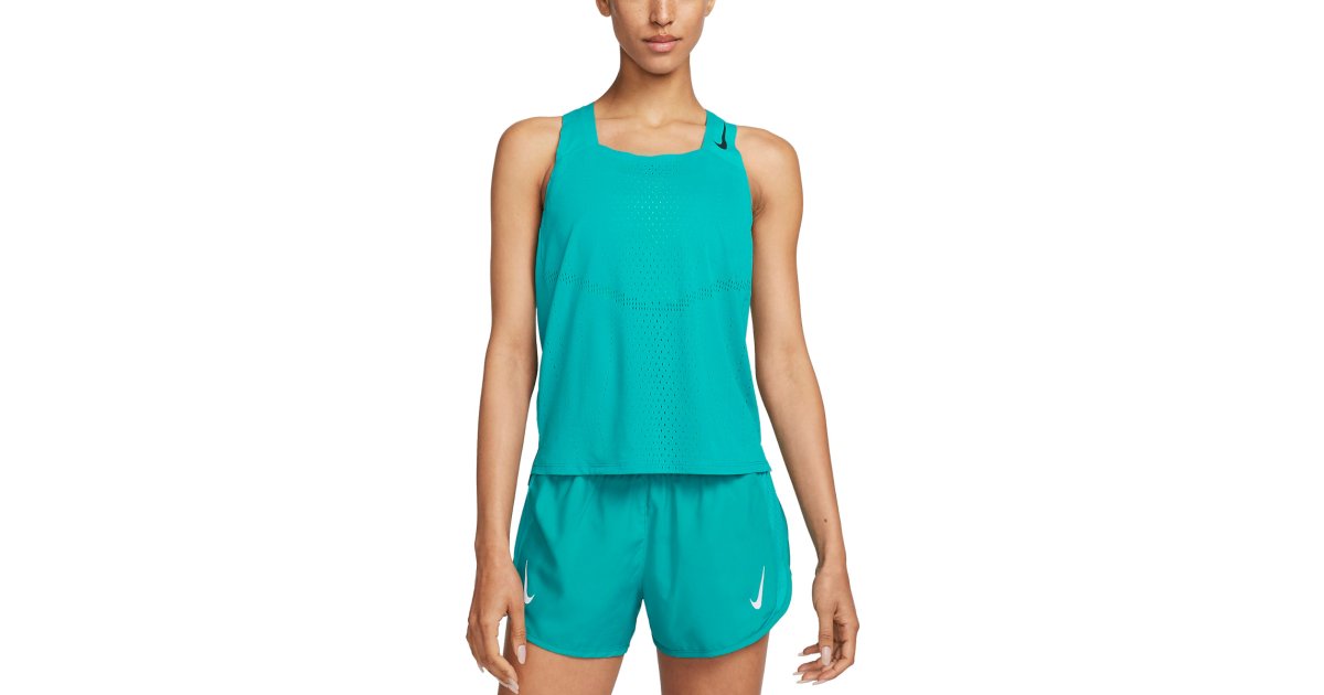 Tielko Nike Dri-FIT ADV AeroSwift Tyrkysová | dm7551-443, 1