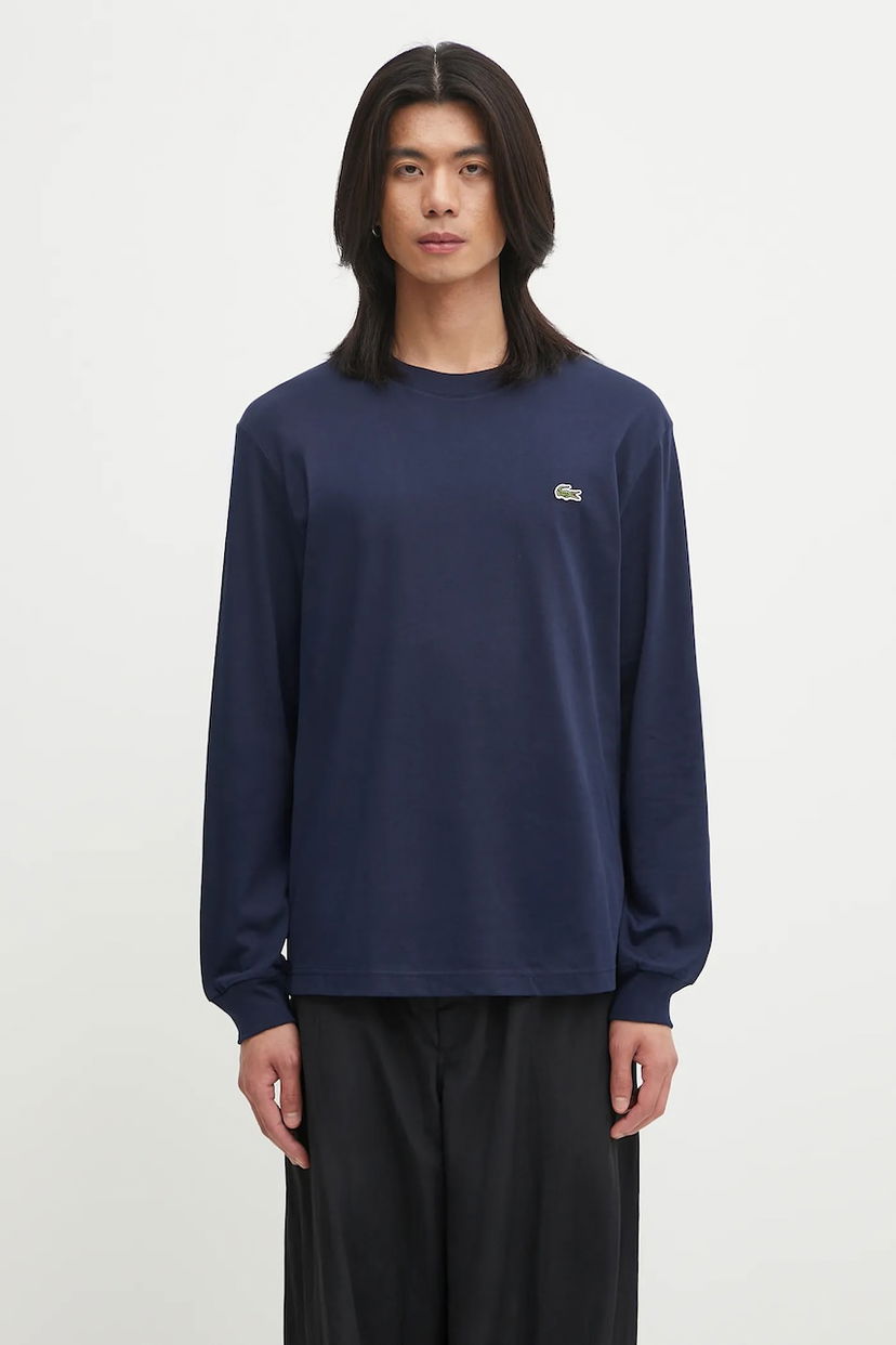 Tričko Lacoste Lacoste Long Sleeve T-Shirt Navy | TH7307