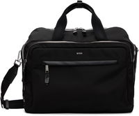 Nylon Logo Hardware Duffle Bag with Detachable Strap