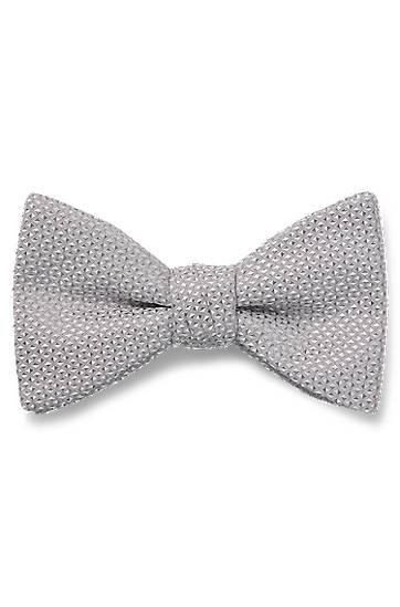 Opasok BOSS Jacquard Bow Tie Šedá | 50540130, 0