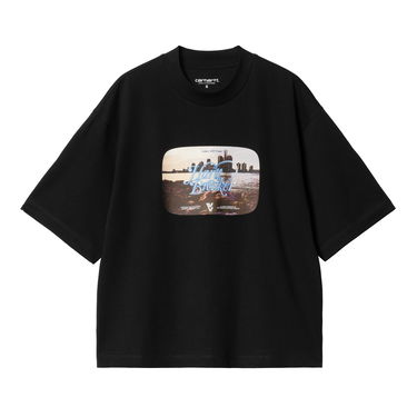 Tričko Carhartt WIP Greatest Flicks Graphic Print T-Shirt Čierna | I034398_8, 0