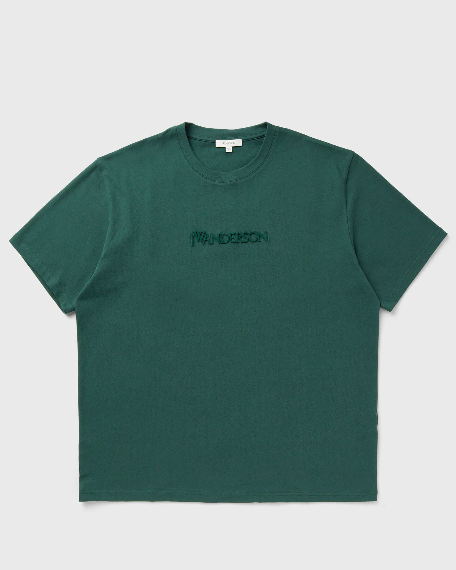 Tričko JW Anderson JW Anderson Logo Embroidery T-Shirt Zelené | JT0258-PG1510-591, 0