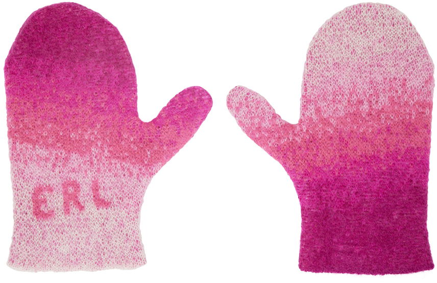 Rukavice ERL Gradient Knitted Mittens Ružová | ERL05K055, 0