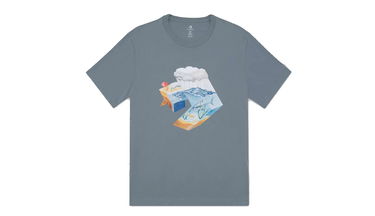 Tričko Converse Star Chevron Ocean Tee Modrá | 10024746-A03, 4