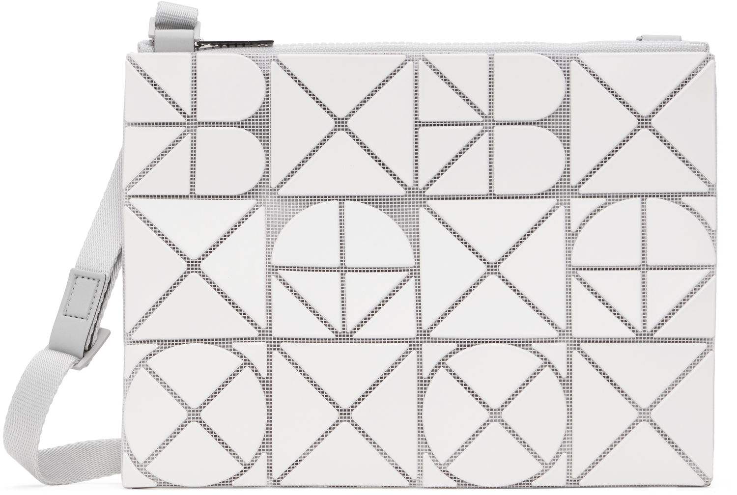 Taška cez rameno BAO BAO ISSEY MIYAKE ISSEY MIYAKE Font Crossbody Bag Biela | BB56AG841, 0