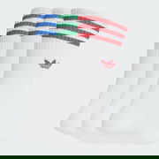 3 Pairs Solid Crew Socks