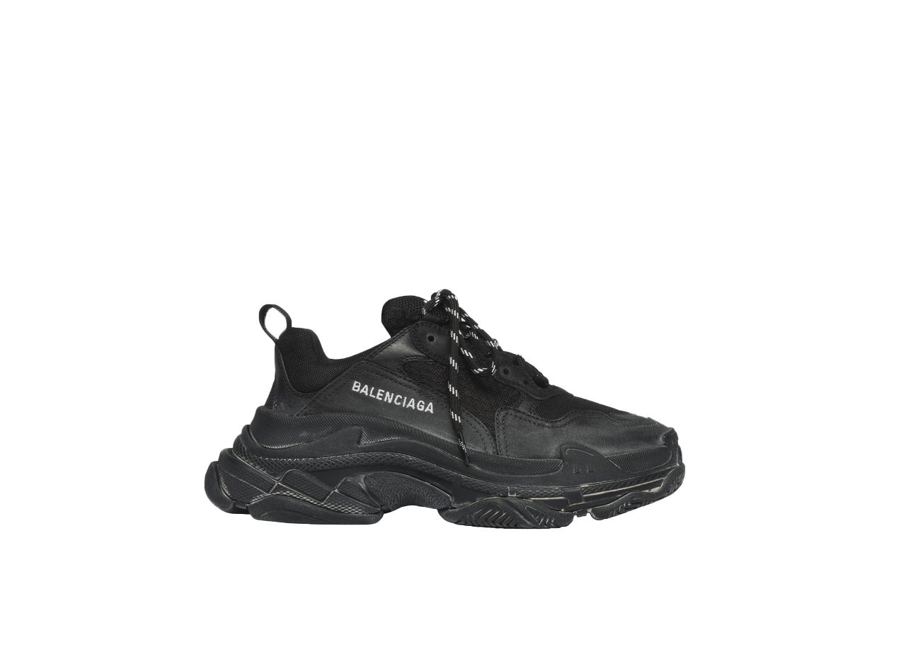 Tenisky a topánky Balenciaga Triple S Black 2019 W Čierna | 531388W09O11000, 0