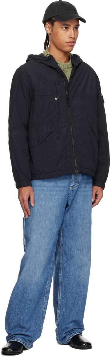 Vetrovka Stone Island Stone Island Nylon Ghost Jacket Čierna | K1S15 4100032 S00F6, 4