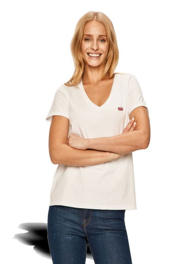 Tričko Levi's Perfect V Neck Tee Biela | 85341.0002