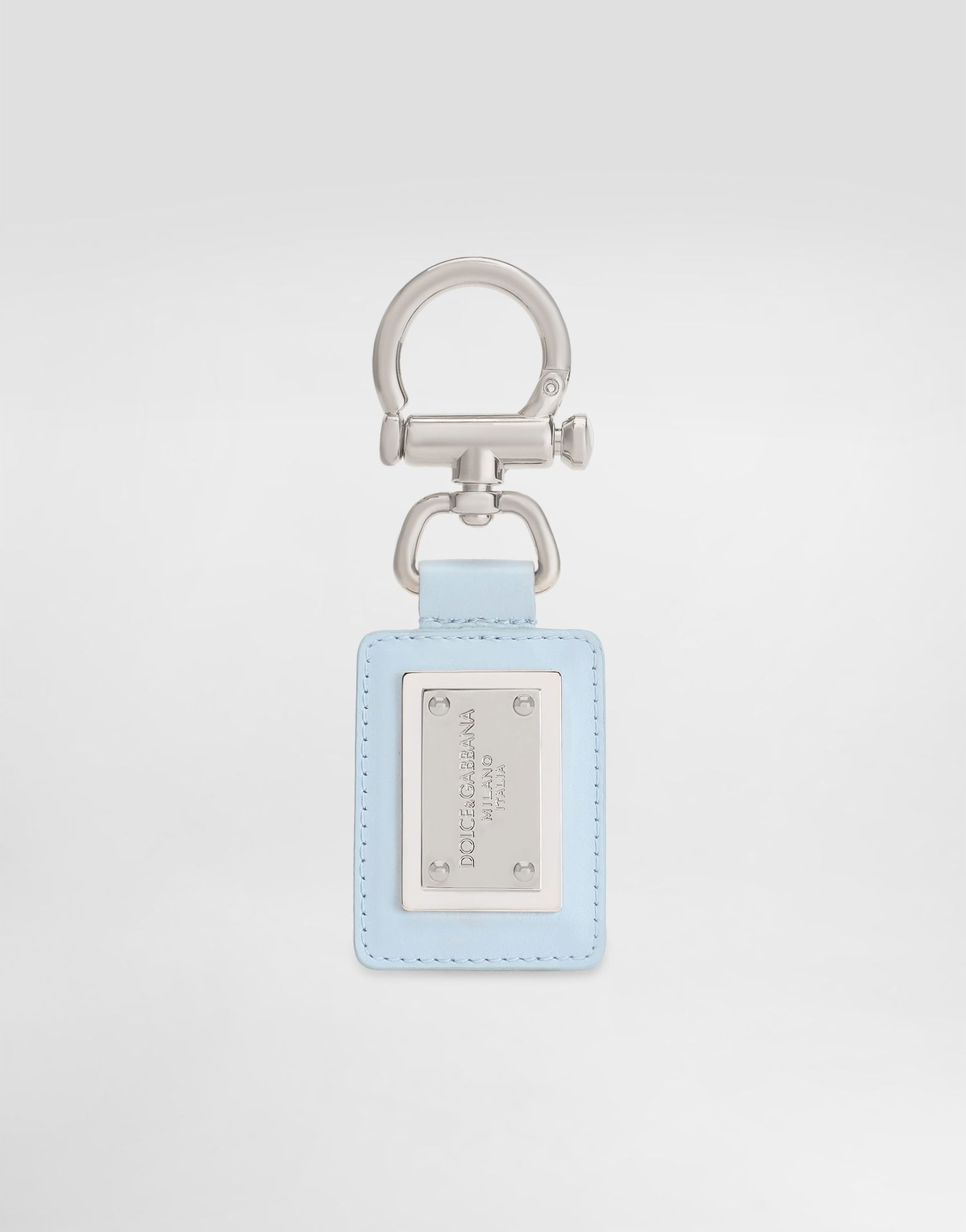 Kľúčenka Dolce & Gabbana Dolce & Gabbana Smooth Calfskin Keyring Modrá | BP3439AV89380604, 0