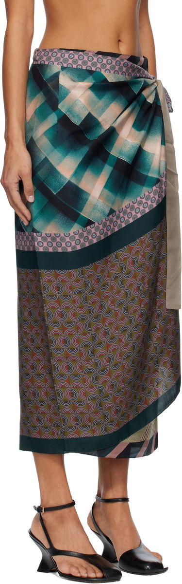 Sukňa Dries Van Noten Dries Van Noten Wrap Scarf Midi Skirt Rôznofarebný | 252-010846-2213, 1