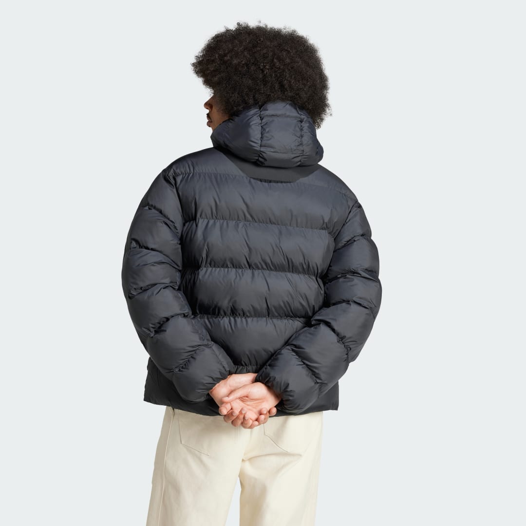 Prešívaná bunda adidas Performance Tonal Hooded Puffer Jacket Čierna | IY3396, 1