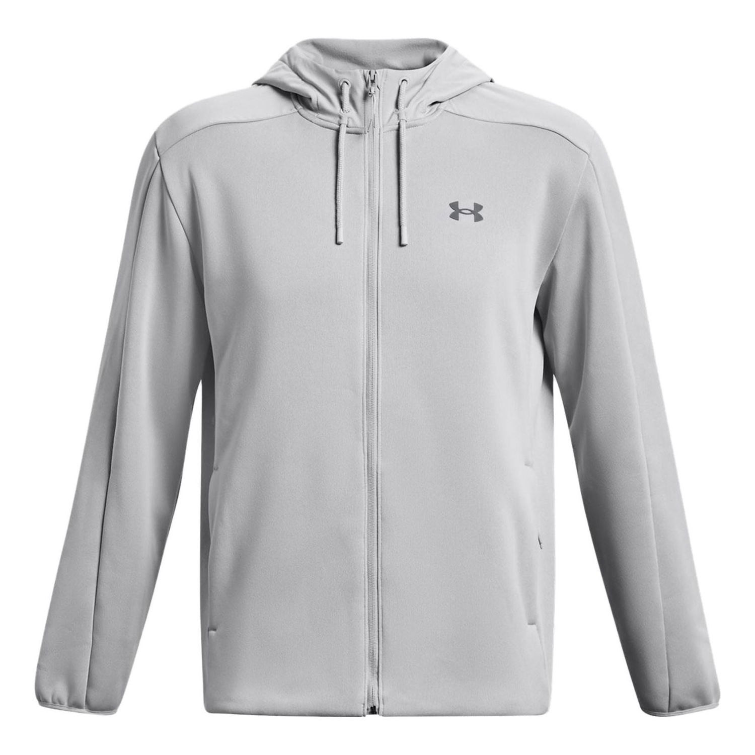 Mikina Under Armour Essentials Swacket Hoodie Jacket Šedá | 1378824-011, 0