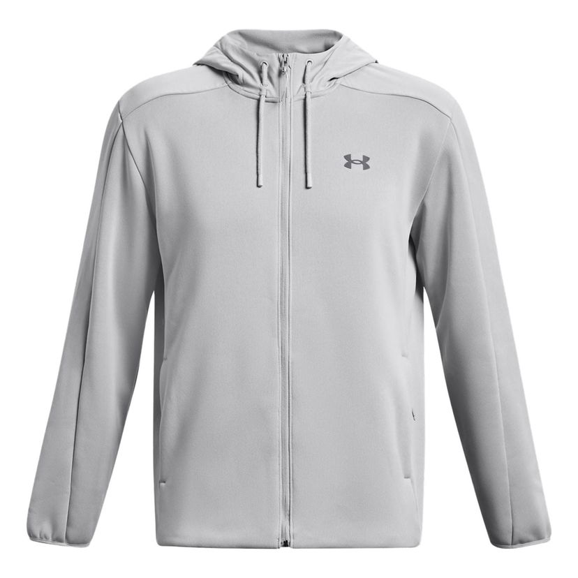 Mikina Under Armour Essentials Swacket Hoodie Jacket Šedá | 1378824-011