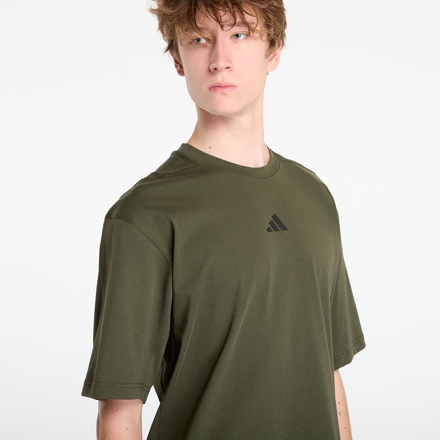 Tričko adidas Performance Power Oversize T-Shirt Zelené | JV9688, 1