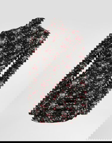 Šaty Dolce & Gabbana Dolce & Gabbana Vintage Rose-print Draped Dress Rôznofarebný | F60G3TFSA8HHN5XQ, 0