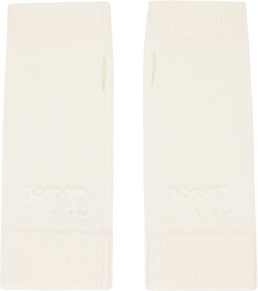 Rukavice CHLOÉ Lace Knit Fingerless Gloves Biela | CHC25SG029LCJ, 1