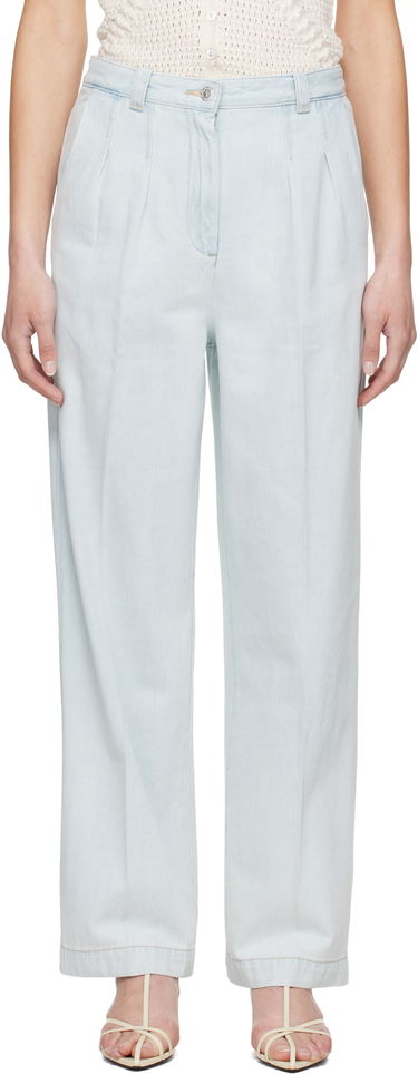 Nohavice A.P.C. A.P.C. Tressie Wide Leg Jeans Modrá | COHHJ-F08398, 0