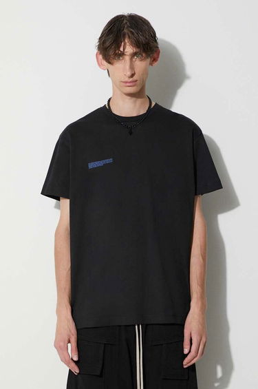 Tričko PANGAIA Pangaia Printed T-Shirt Čierna | 10001012, 3