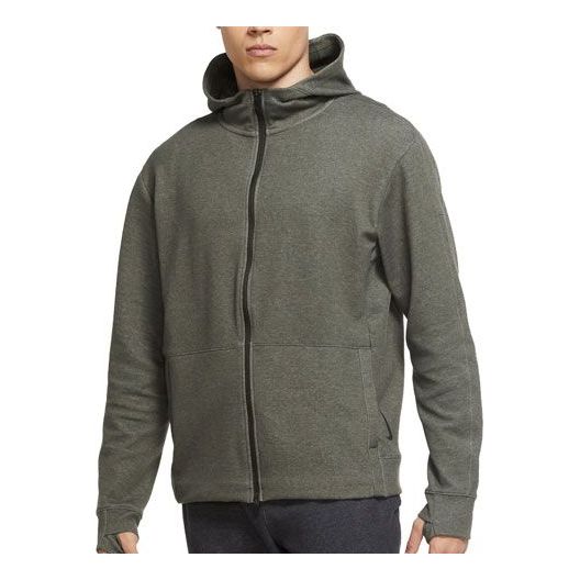 Mikina Nike Nike YOGA Full-Zip Hoodie Zelené | CU6261-355