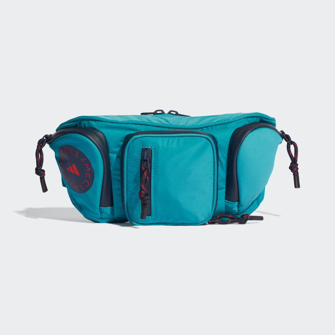 Ľadvinka adidas Performance Stella McCartney Waist Bag Tyrkysová | IL6540, 1
