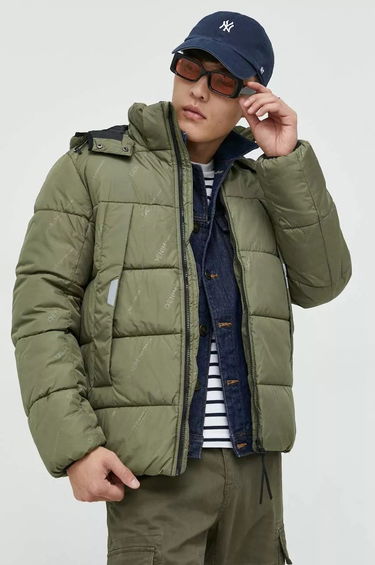 Prešívaná bunda TOM TAILOR Winter Jacket Zelené | 1032429.30503, 0